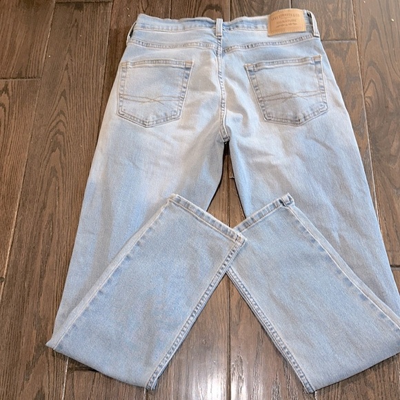 Levi’s men’s Signature Blue Straight Jeans slim Style size 30x30 - Picture 8 of 9